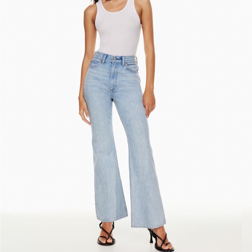 Aritzia❣️Denim Forum The Marlene ‘60s High Rise Flare